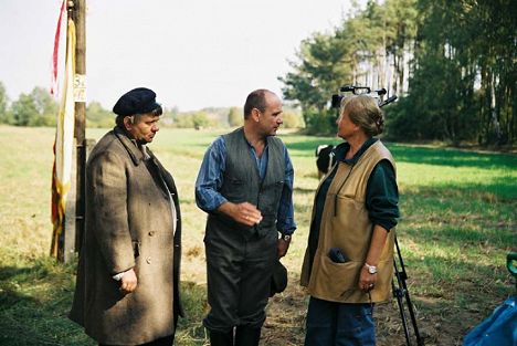 Kazimierz Mazur, Slawomir Orzechowski, Izabella Cywińska - Boża podszewka II - Kuvat kuvauksista