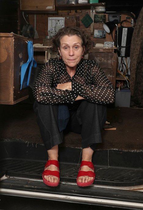 Searchlight's Nomadland Telluride from Los Angeles Drive In Premiere on Friday, Sept 11, 2020 at the Rose Bowl - Frances McDormand - Nomadland - Events