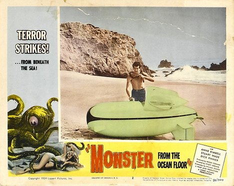 Stuart Wade - Monster from the Ocean Floor - Cartões lobby