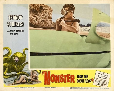 Stuart Wade - Monster from the Ocean Floor - Lobby Cards