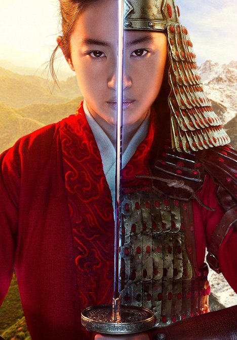 Crystal Liu - Mulan - Werbefoto