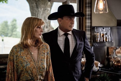 Kelly Reilly, Kevin Costner - Yellowstone - You’re the Indian Now - Filmfotók