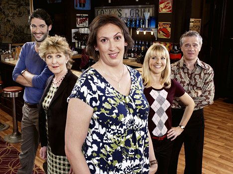 Tom Ellis, Patricia Hodge, Miranda Hart, Sarah Hadland, James Holmes - Miranda - Werbefoto