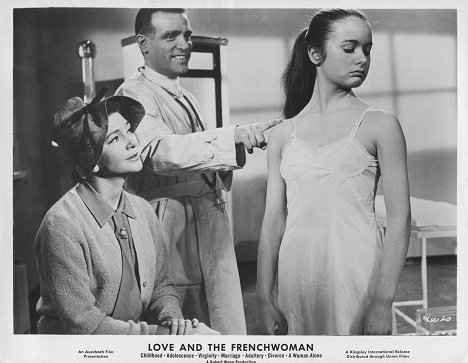 Sophie Desmarets, Annie Sinigalia - Love and the Frenchwoman - Lobby Cards