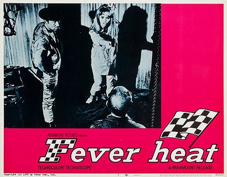 Nick Adams, Jeannine Riley - Fever Heat - Lobbykarten