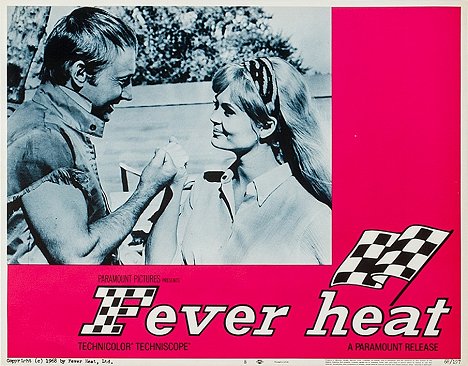 Nick Adams, Jeannine Riley - Fever Heat - Lobby karty