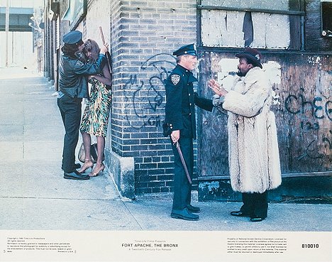 Ken Wahl, Pam Grier, Paul Newman, Rony Clanton - Le Policeman - Cartes de lobby