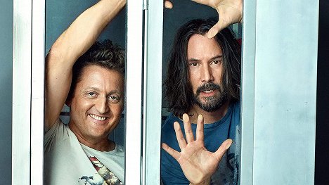 Alex Winter, Keanu Reeves - Bill és Ted – Arccal a zenébe - Promóció fotók