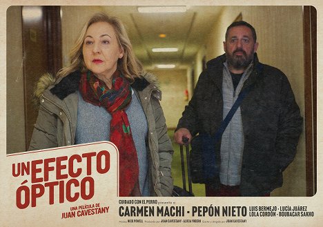 Carmen Machi, Pepón Nieto - Un efecto óptico - Cartões lobby