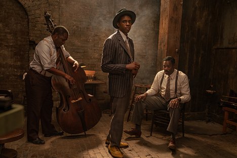 Michael Potts, Chadwick Boseman, Colman Domingo - Ma Rainey: Matka bluesa - Z filmu
