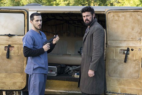 Tomer Capone, Karl Urban - The Boys - The Bloody Doors Off - Photos