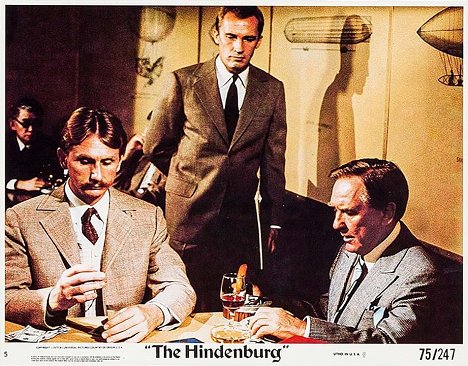 Rene Auberjonois, Roy Thinnes, Burgess Meredith - Hindenburg - Fotocromos