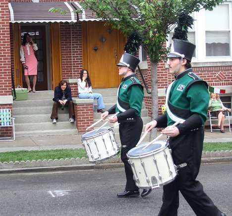 Michael Gandolfini, Alexandra Intrator - The Many Saints of Newark - De filmagens