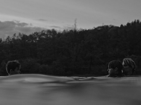 Kryštof Brand, Heřman Tajovský, Lída Jakubův - Dotýkání - Filmfotos