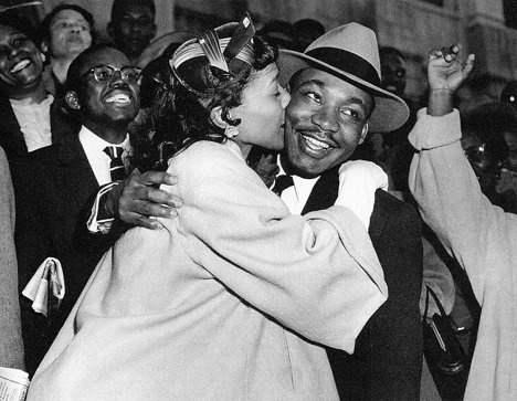 Martin Luther King - A Droite sur la Photo - Filmfotos
