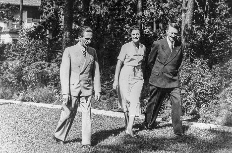 Joseph Goebbels, Leni Riefenstahl, Adolf Hitler