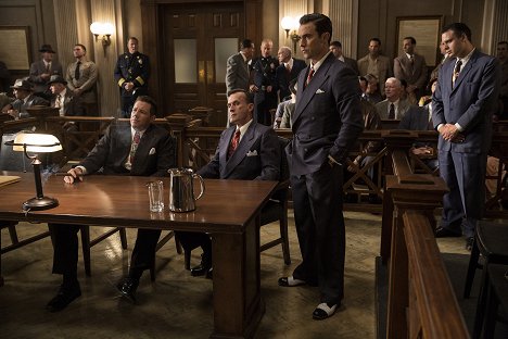 Edward Burns, Robert Knepper, Milo Ventimiglia - Mob City - Oxpecker - Photos