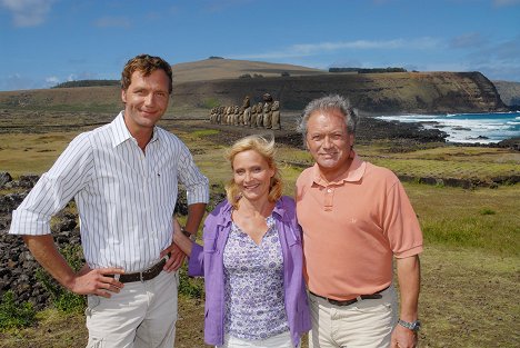 Patrik Fichte, Kerstin Gähte, Hans-Jürgen Bäumler - Kreuzfahrt ins Glück - Hochzeitsreise nach Chile - Werbefoto