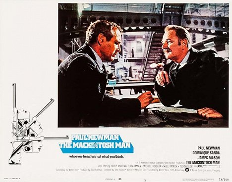 Paul Newman, Nigel Patrick - The MacKintosh Man - Vitrinfotók