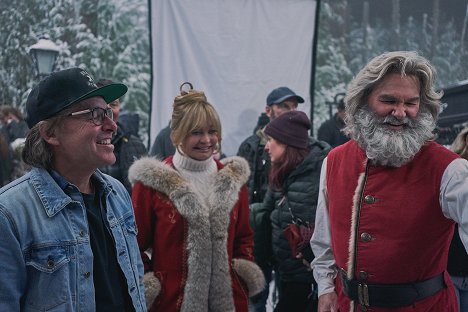Chris Columbus, Goldie Hawn, Kurt Russell - Crónicas de Natal: Parte Dois - De filmagens