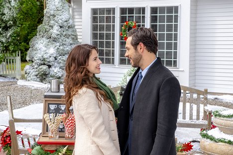 Jessica Lowndes, Michael Rady - Christmas at Pemberley Manor - Photos