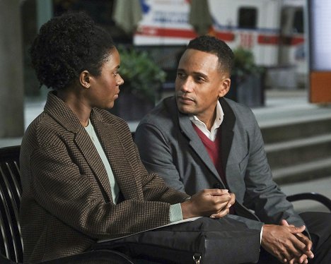 Summer Brown, Hill Harper - The Good Doctor - Not the Same - Photos