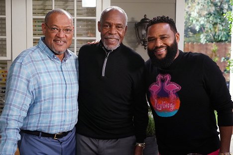Laurence Fishburne, Danny Glover, Anthony Anderson - Black-ish - Our Wedding Dre - Making of