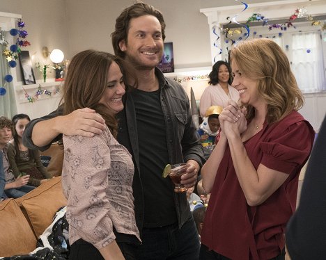 Diane Farr, Oliver Hudson, Jenna Fischer - Splitting Up Together - Milos Stern - Filmfotos