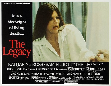 Katharine Ross - The Legacy - Lobbykaarten