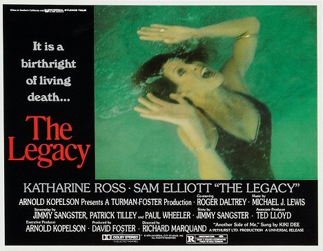 Katharine Ross - The Legacy - Lobby Cards