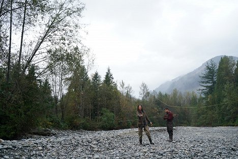 Kylie Bunbury, Ryan Phillippe - Big Sky - A Good Day to Die - De filmagens