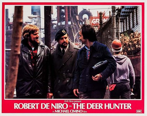 Chuck Aspegren, Robert De Niro, John Cazale - The Deer Hunter - Lobbykaarten