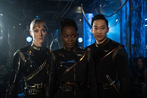 Hannah Cheesman, Oyin Oladejo, Patrick Kwok-Choon - Star Trek: Discovery - Terra Firma, Part 2 - Forgatási fotók