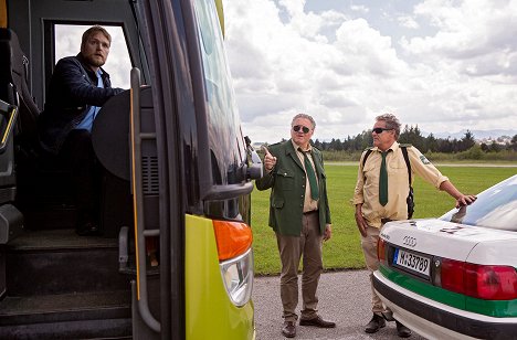 Knud Riepen, Michael Brandner, Christian Tramitz - Hubert und Staller - Die letzte Reise - Filmfotos