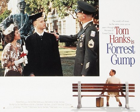 Sally Field, Tom Hanks, Don Fischer - Forrest Gump - Vitrinfotók