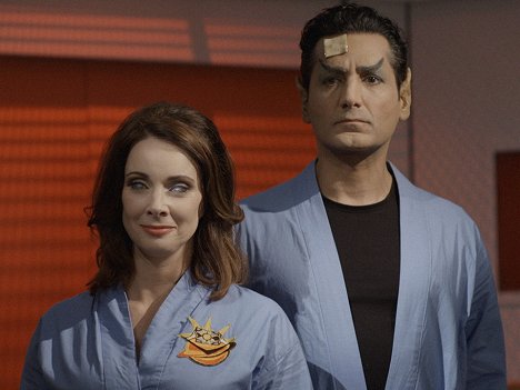 Nicola Bryant, Cas Anvar - Star Trek Continues - To Boldly Go: Part I - Photos