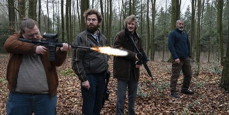 Nicolas Bro, Nikolaj Lie Kaas, Lars Brygmann, Mads Mikkelsen - Riders of Justice - Film