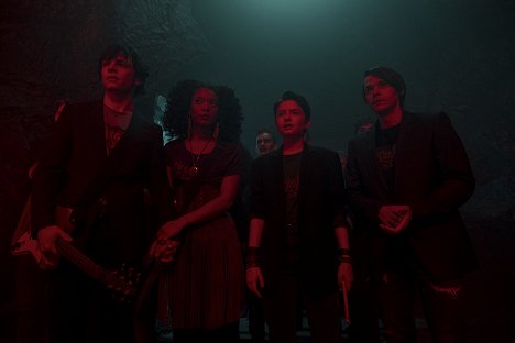 Ross Lynch, Jaz Sinclair, Lachlan Watson, Jonathan Whitesell - Chilling Adventures of Sabrina - Chapter Thirty-Four: The Returned - Photos