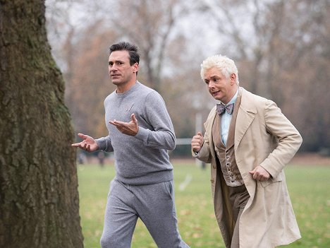 David Tennant, Michael Sheen - Good Omens - Saturday Morning Funtime - Photos