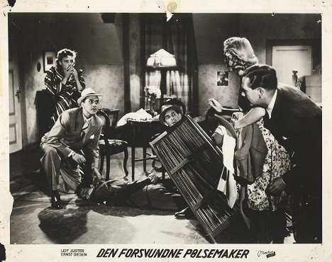 Lisi Carén, Leif Enger, Tryggve Larssen - The Sausage-Maker Who Disappeared - Lobby Cards