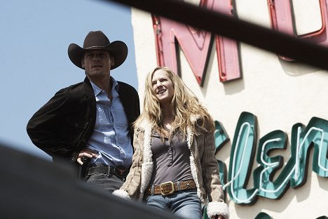 Bailey Chase, Holly Hunter - Saving Grace - Bless Me, Father, for I Have Sinned - Photos