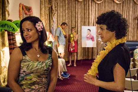 Judy Reyes, Alia Shawkat - Search Party - Denial - Photos