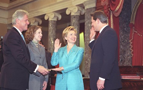 Bill Clinton, Hillary Clinton - First Ladies - Filmfotos