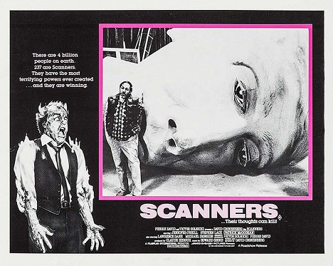 Robert A. Silverman - Scanners - Lobby Cards