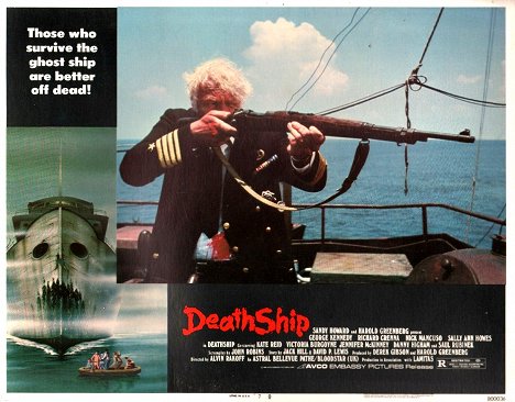 George Kennedy - Death Ship - Vitrinfotók