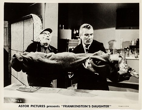 Wolfe Barzell, Donald Murphy - La Fille de Frankenstein - Cartes de lobby