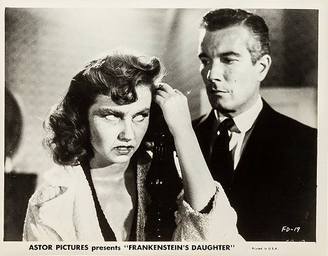 Sandra Knight, Donald Murphy - La hija de Frankenstein - Fotocromos