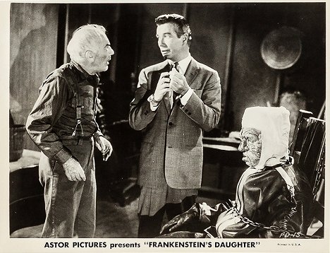 Wolfe Barzell, Donald Murphy, Harry Wilson - La hija de Frankenstein - Fotocromos