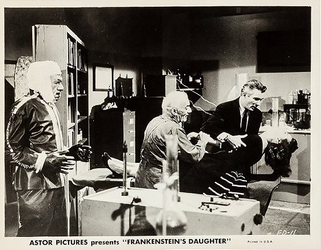 Harry Wilson, Wolfe Barzell, Donald Murphy, Sandra Knight - La hija de Frankenstein - Fotocromos