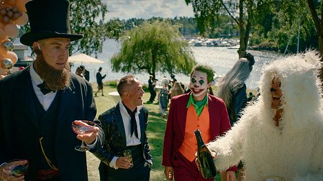 Pål Sverre Hagen, Jon Øigarden, Simon J. Berger - Exit - Maskenball - Filmfotos